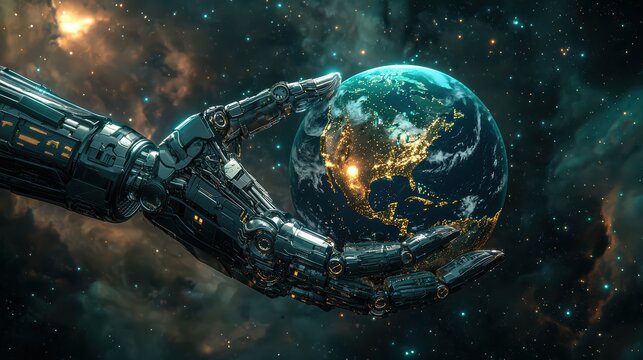 Robotic hand support ais vision for humanitys cosmic future