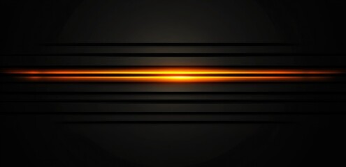 Abstract dark background with orange light beam.