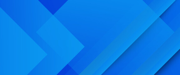 Obraz premium Abstract blue geometric wave background. Dynamic shapes composition pattern. Eps10 vector illustration