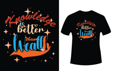Inspirational Motivational Typography T-Shirt Design