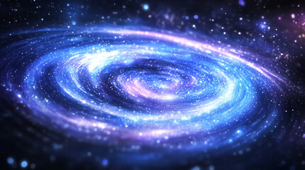 Stunning Spiral Galaxy in Deep Space
