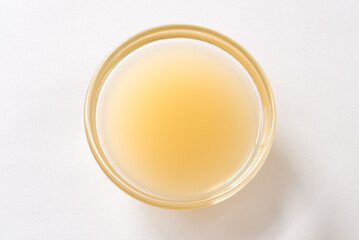 Chicken Bone Broth in a Bowl