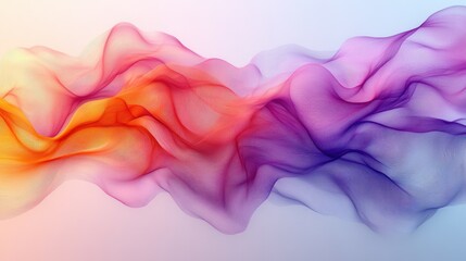 Fototapeta premium Colorful fabric wave rippling through vibrant marketplace: abstract image of a colorful wave of colored fabric in a bustling bazaar capturing the concept of textile vendors and artisan shops