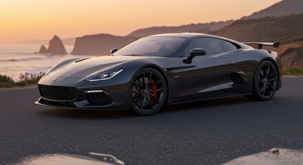 Fototapeta premium sport car