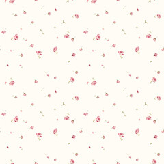 Small Romantic Seamless Floating Pattern