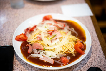 あんかけパスタ