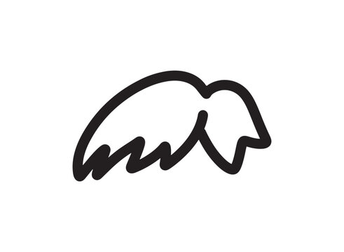 Set of an Barbershop Hair Line Icon