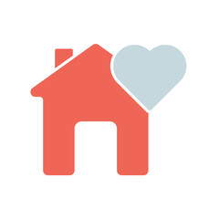 Icon a love, isolated against a clean background.