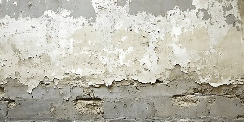Obraz premium Weathered wall texture, urban decay, aged surface