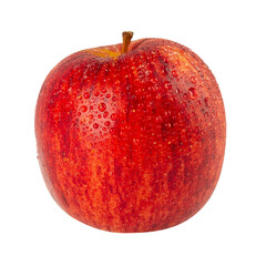 Red Apple cutout, full depth of field.