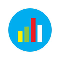 Fototapeta premium business graph chart