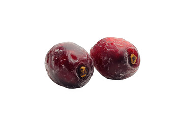 Dates isolated on white background