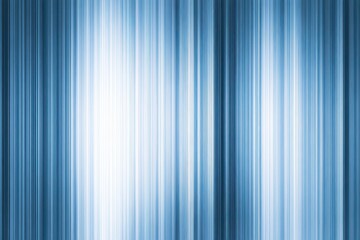 Fototapeta premium Abstract blue vertical lines creating a serene and calming atmosphere with light effects