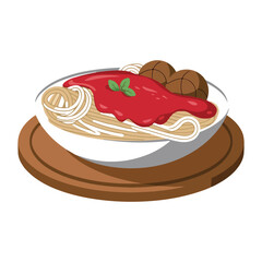 set of pasta vector illustration outline coloring page silhouettes	