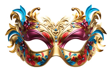 A carnival mask