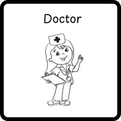 Profession Flashcard - Doctor (2)