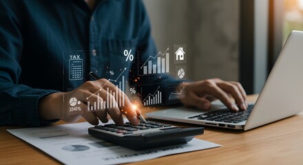 Tax Calculation and Financial Planning, Digital Accounting and Finance, Business Tax Management, Financial Data Analysis, Modern Tax Technology

