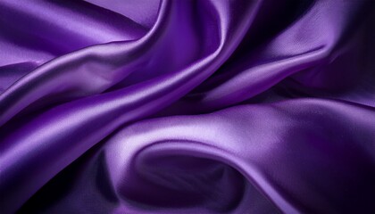 Obraz premium purple satin background close up luxurious fabric texture