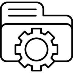 Folder Setting Icon