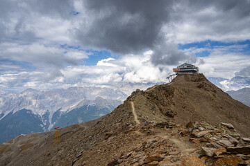 View of the beautiful landscape of Bormio