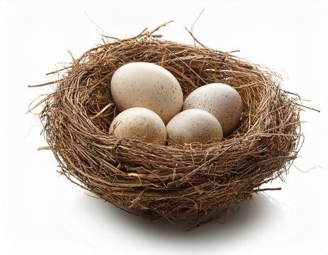 ebrace nest isolated on white background