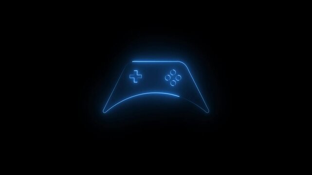 game console icon animation. game icon  illustration