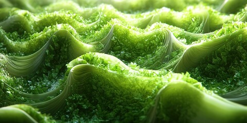 close up of green coral