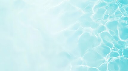 Obraz premium abstract background with ocean surface and soft sky reflections in light blue tones smooth textures natural and aesthetic