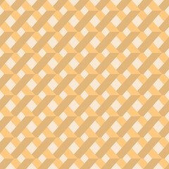 Seamless Geometric Pattern in Warm Beige Tones