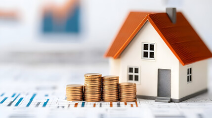 Financial growth through real estate investments with coin business models