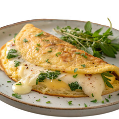 egg omlet with cheese
