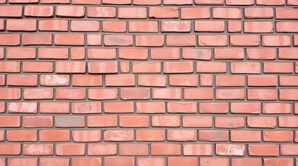 Fototapeta premium Red Brick wall for background or texture
