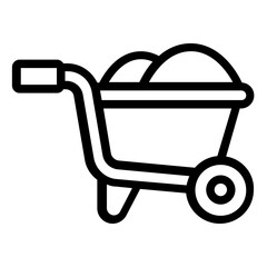 wheelbarrow icon
