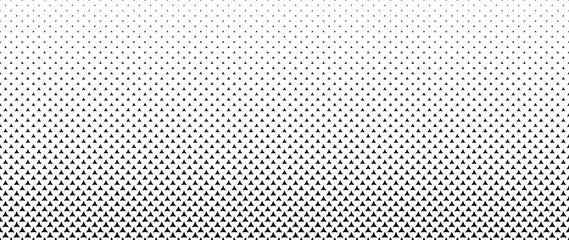 Blended  black triangle on white for pattern and background,  Abstract geometric texture collection design.