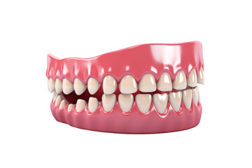 Obraz premium teeth isolated on white