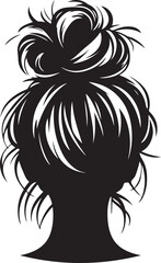 hair style vector illustration