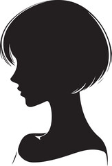 hair style vector illustration