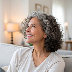 portrait of a smiling woman