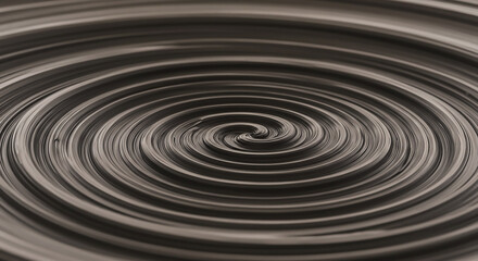 Fototapeta premium Shiny Polished Metallic Surface with Abstract Swirls and Reflections Industrial Technology Modern Design Generative AI