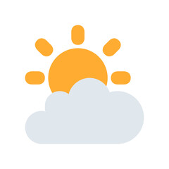 Sun Behind Cloud

