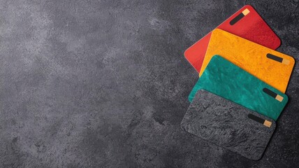 Eco-friendly contactless payment cards made from biodegradable or recycled materials