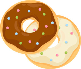 illustration donut