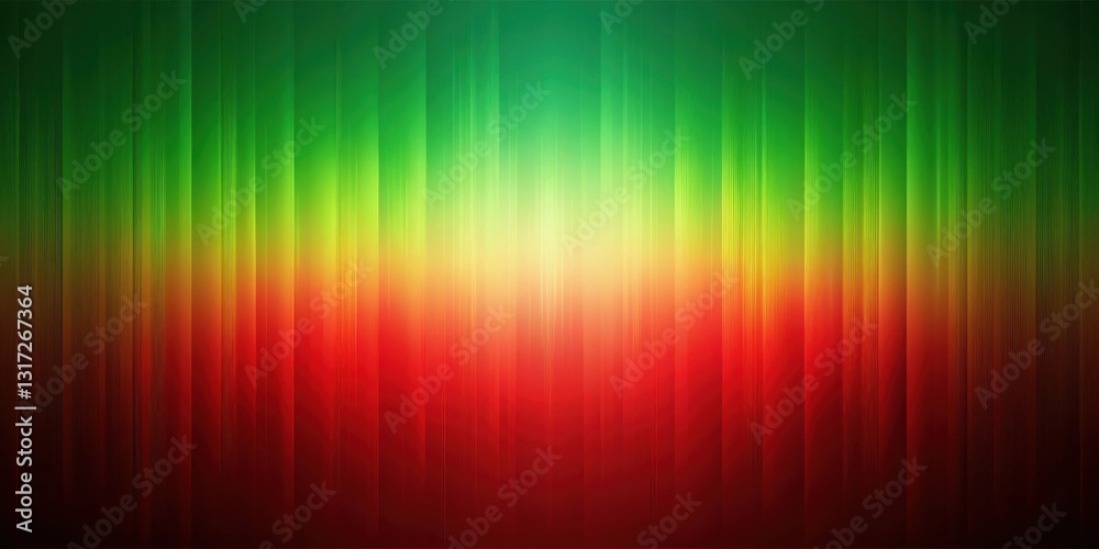 Aufkleber abstract gradient background with vertical lines in shades of red, green, and yellow