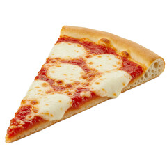 Slice of pizza loaded with toppings for a classic favorite meal.