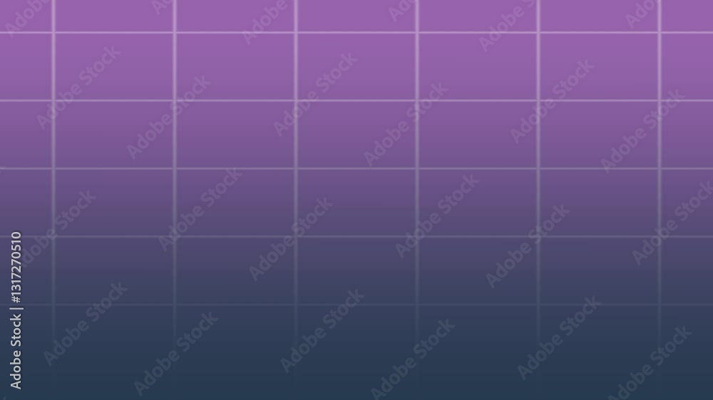 Wall mural seamless gradient grid vector animation