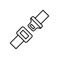 Seat Belt Vector icon