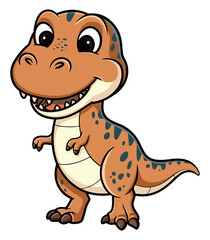 Fototapeta premium Baby Dinossauro Clipart