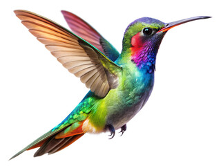 Obraz premium hummingbird isolated on transparent background