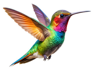 hummingbird isolated on transparent background