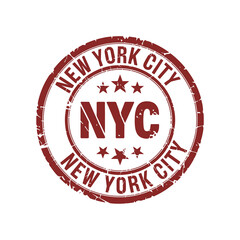 Vintage NYC Stamp Emblem